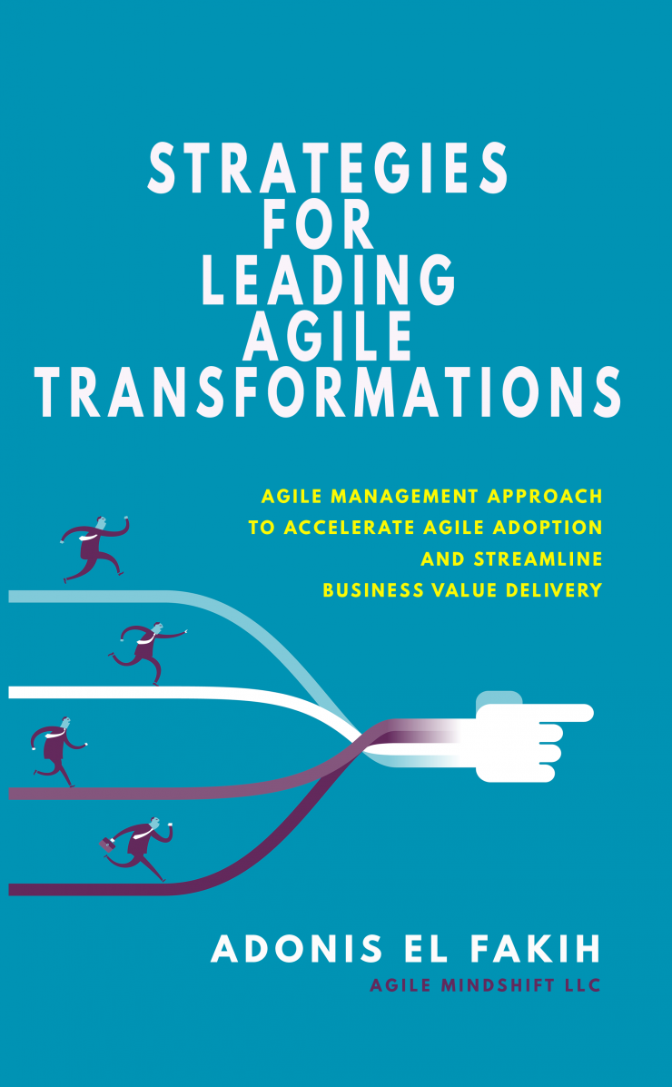 Strategies for leading agile transformations book cover